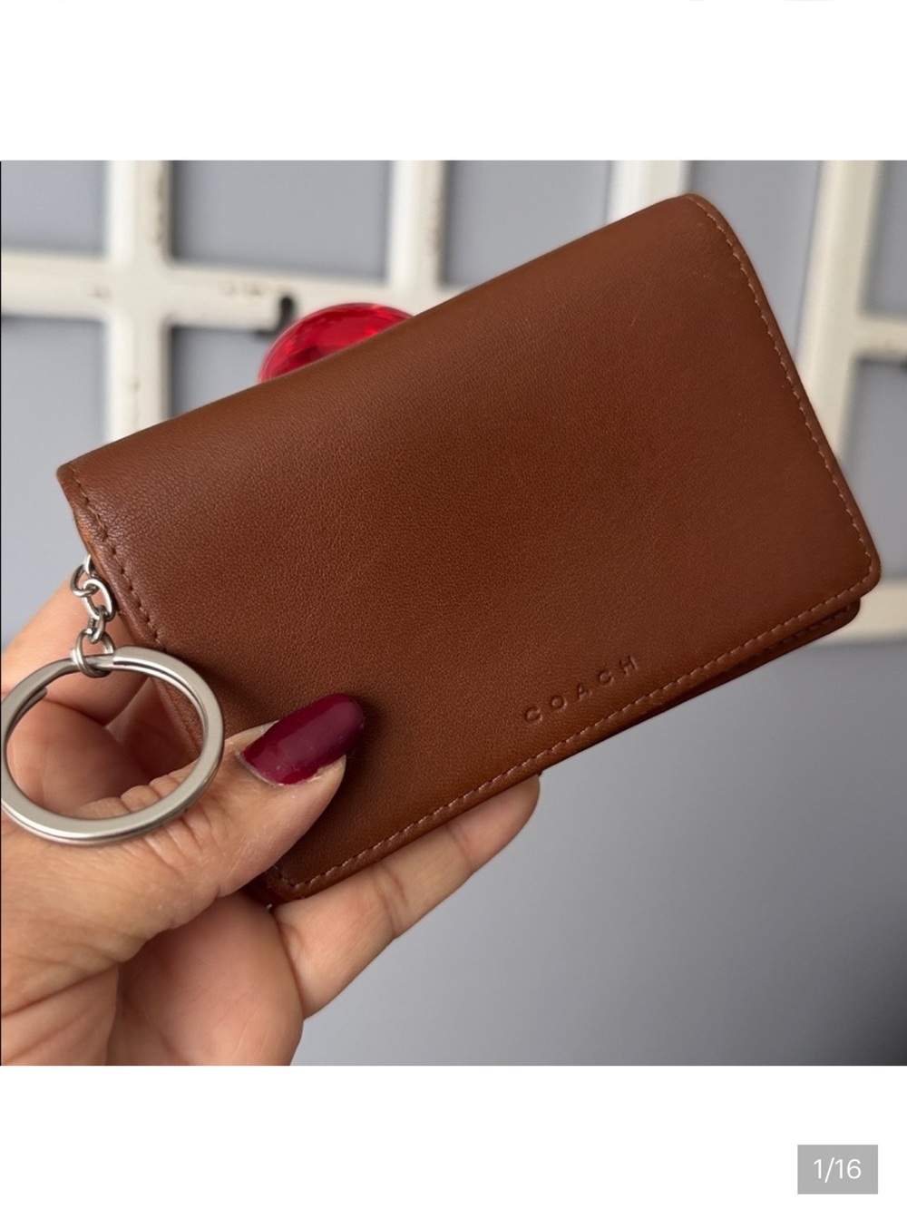 CoachVintage6994BrownBedfordMultiFunctionWallet🐴🐂🐯🦁